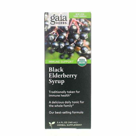 Black Elderberry Syrup Extra Strength, GH